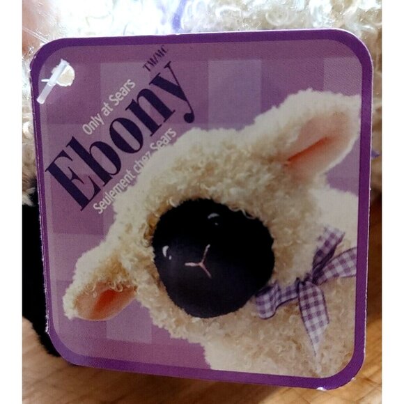 Sears Vintage Ebony Plush 6" Exclusive Lamb Sheep Plush NEW - Picture 4 of 5